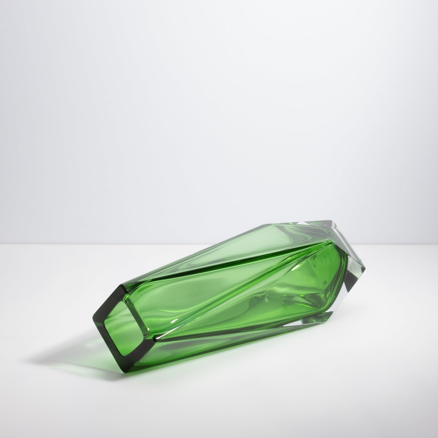Murano Goccia Tall Vase in Green