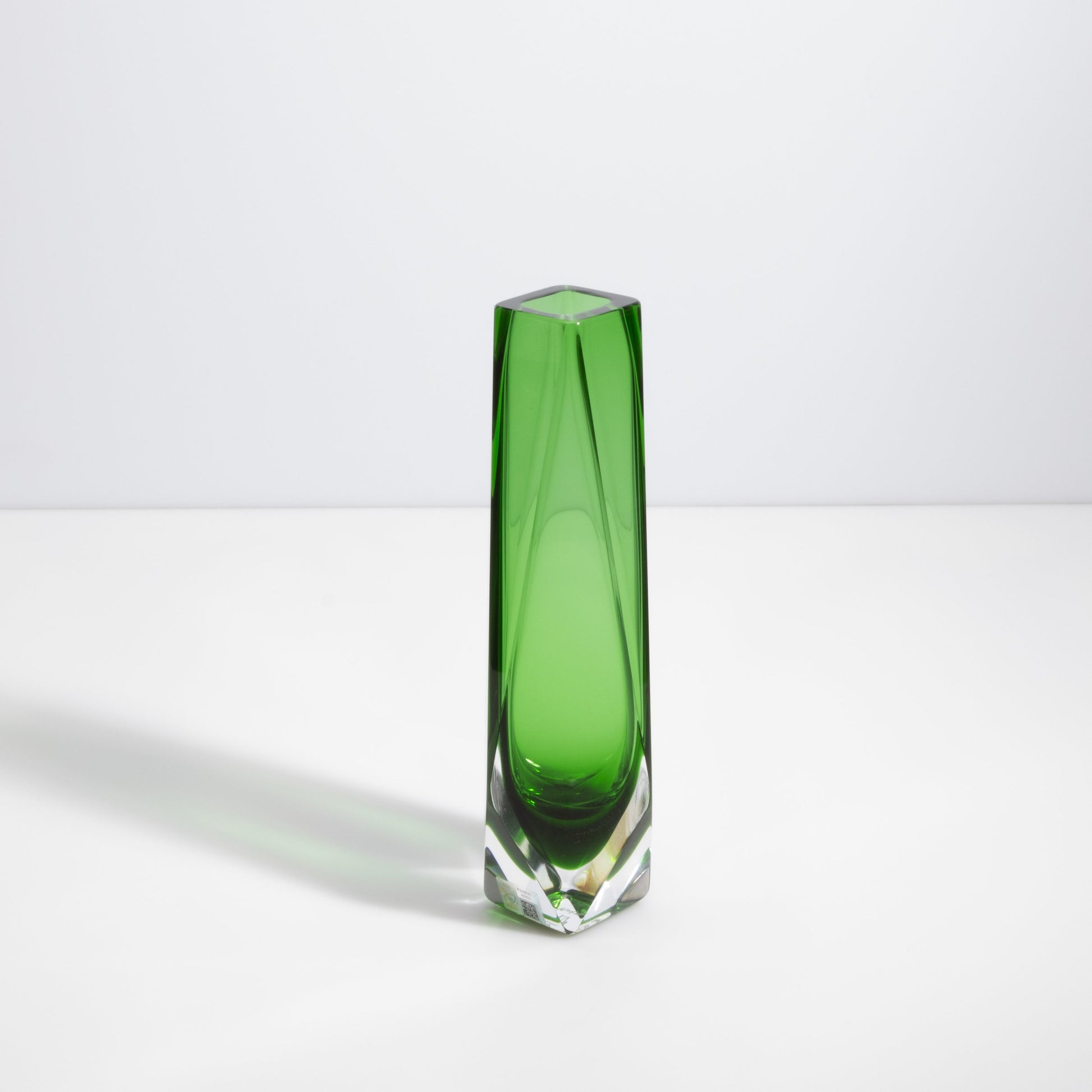 Murano Goccia Vase in Green