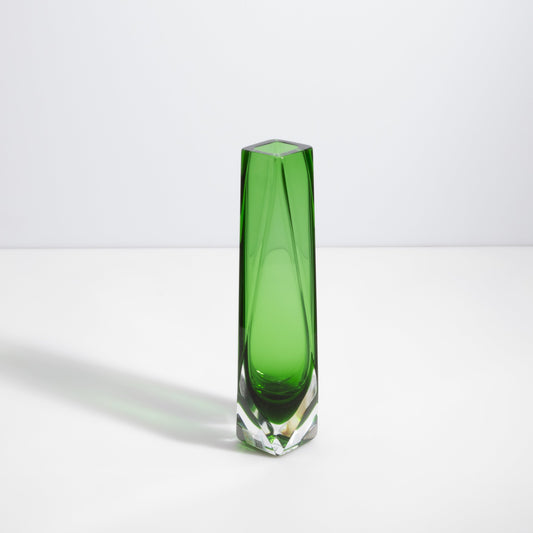 Murano Goccia Vase in Green