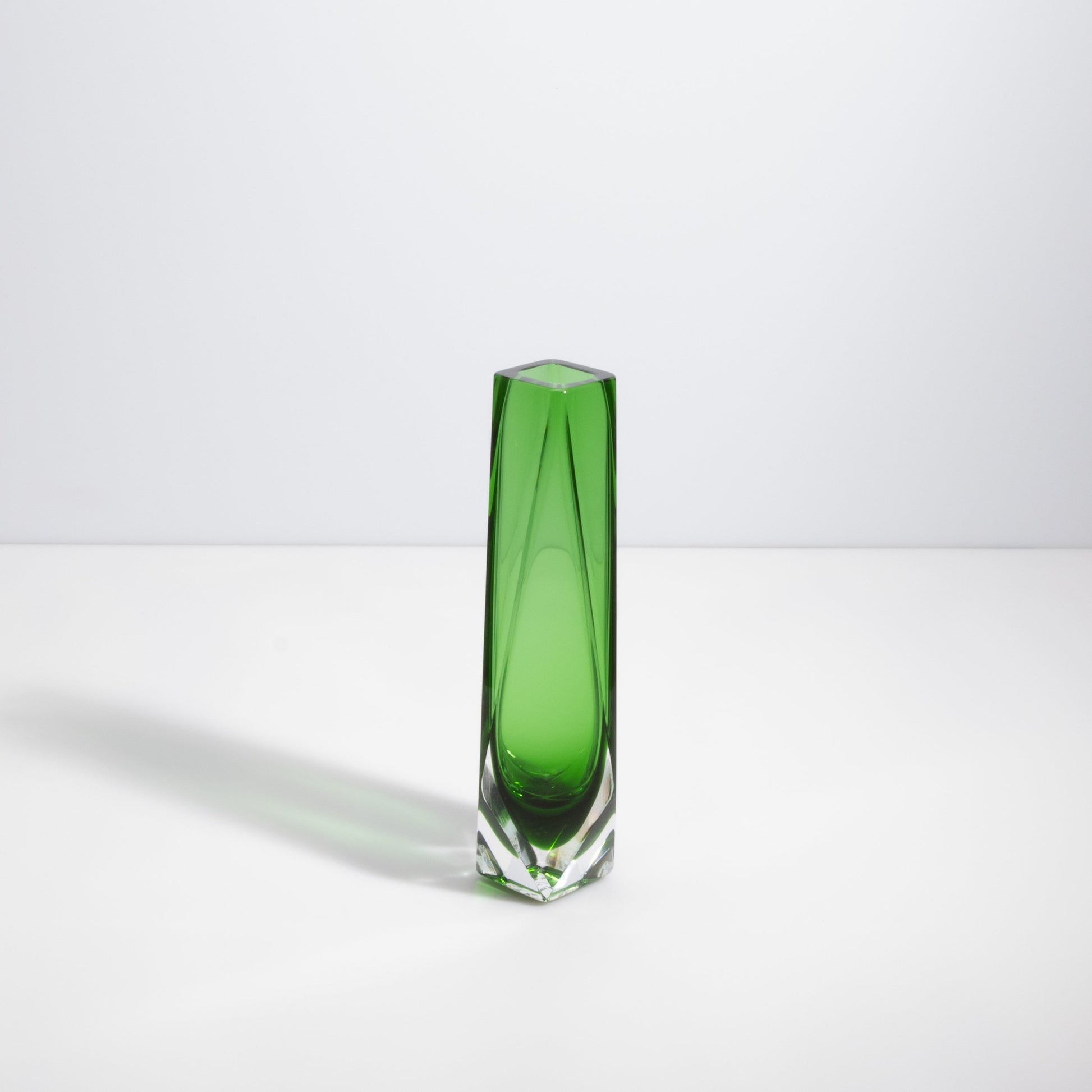 Murano Goccia Vase in Green