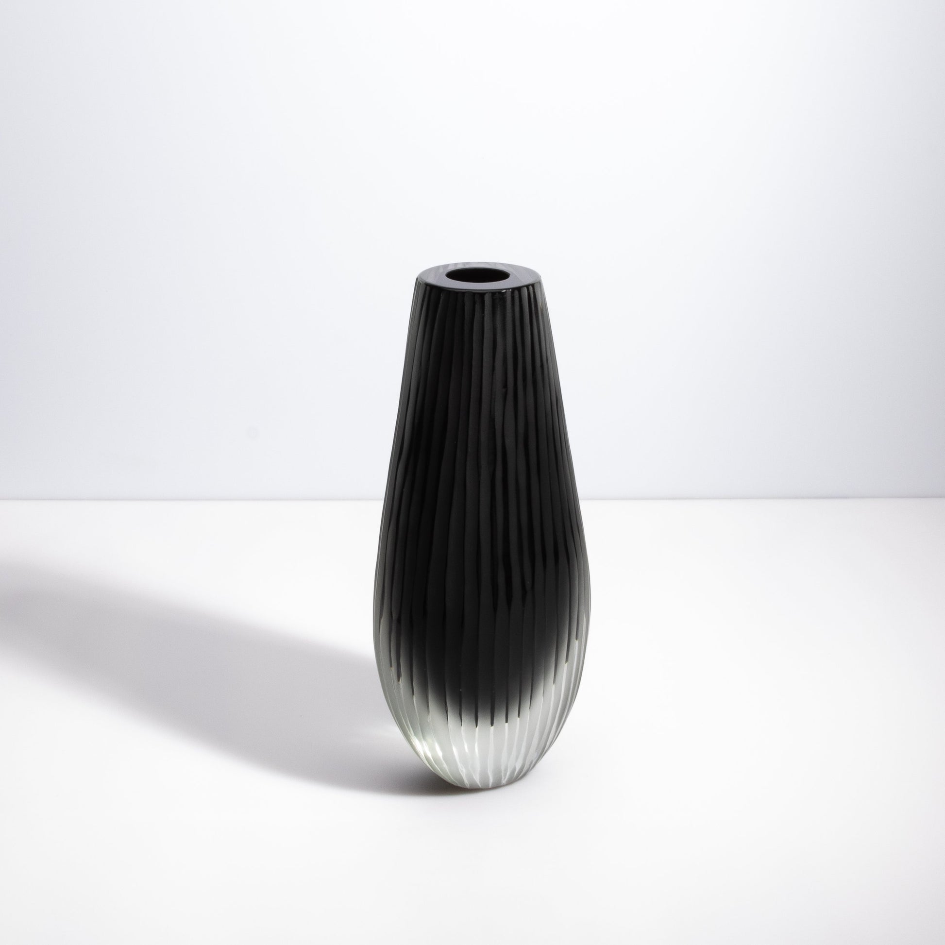 Murano Supreme Vase in Black