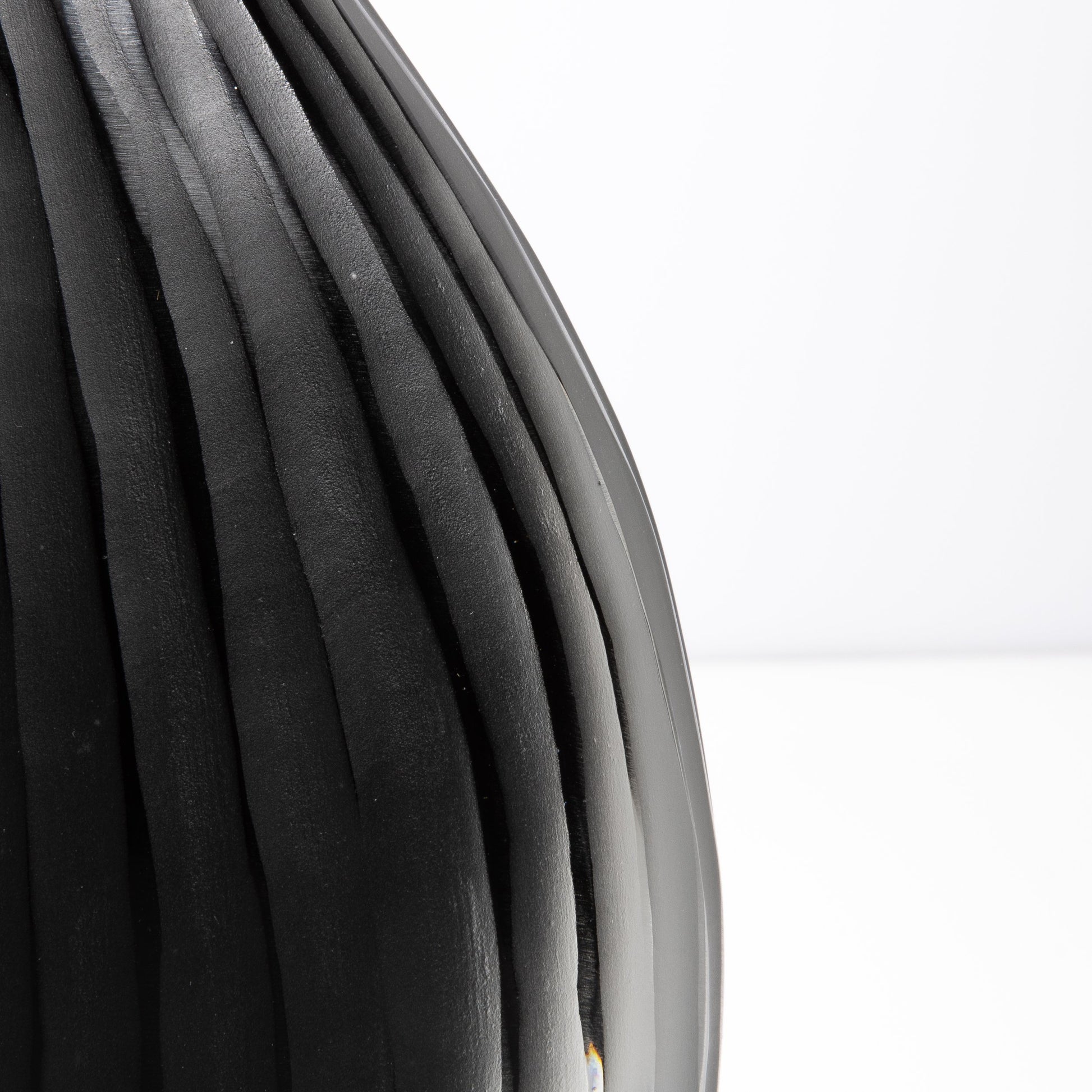 Murano Supreme Vase in Black