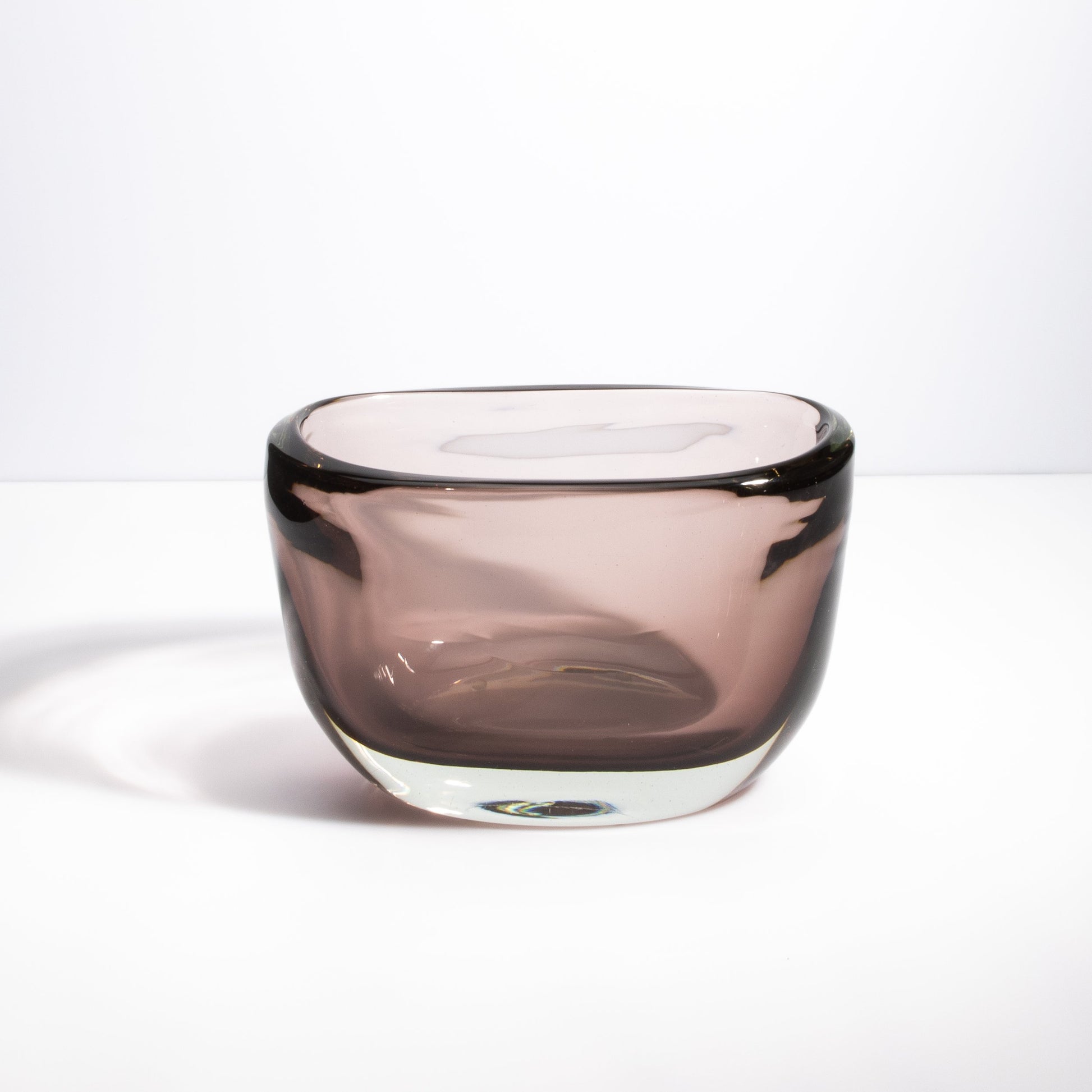 Murano Massiccio Vase in Smoky