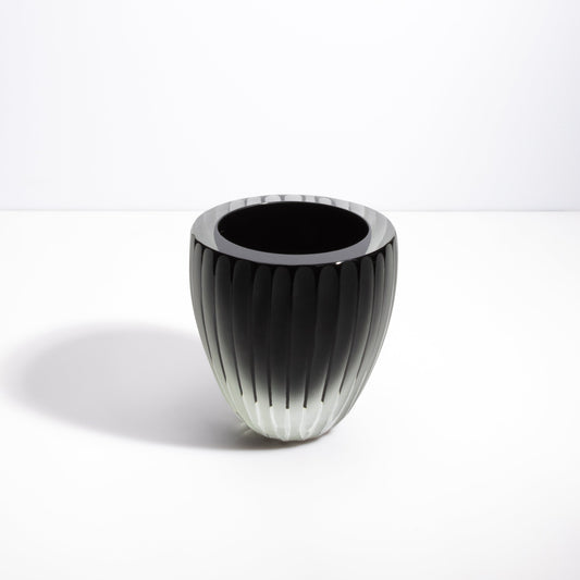 Murano Supreme Vase in Black