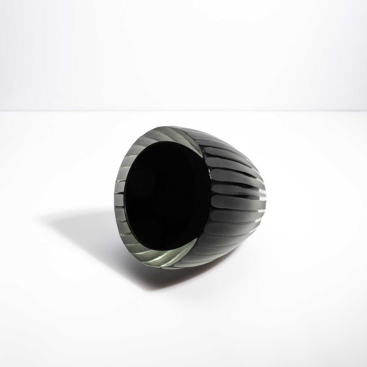 Murano Supreme Vase in Black