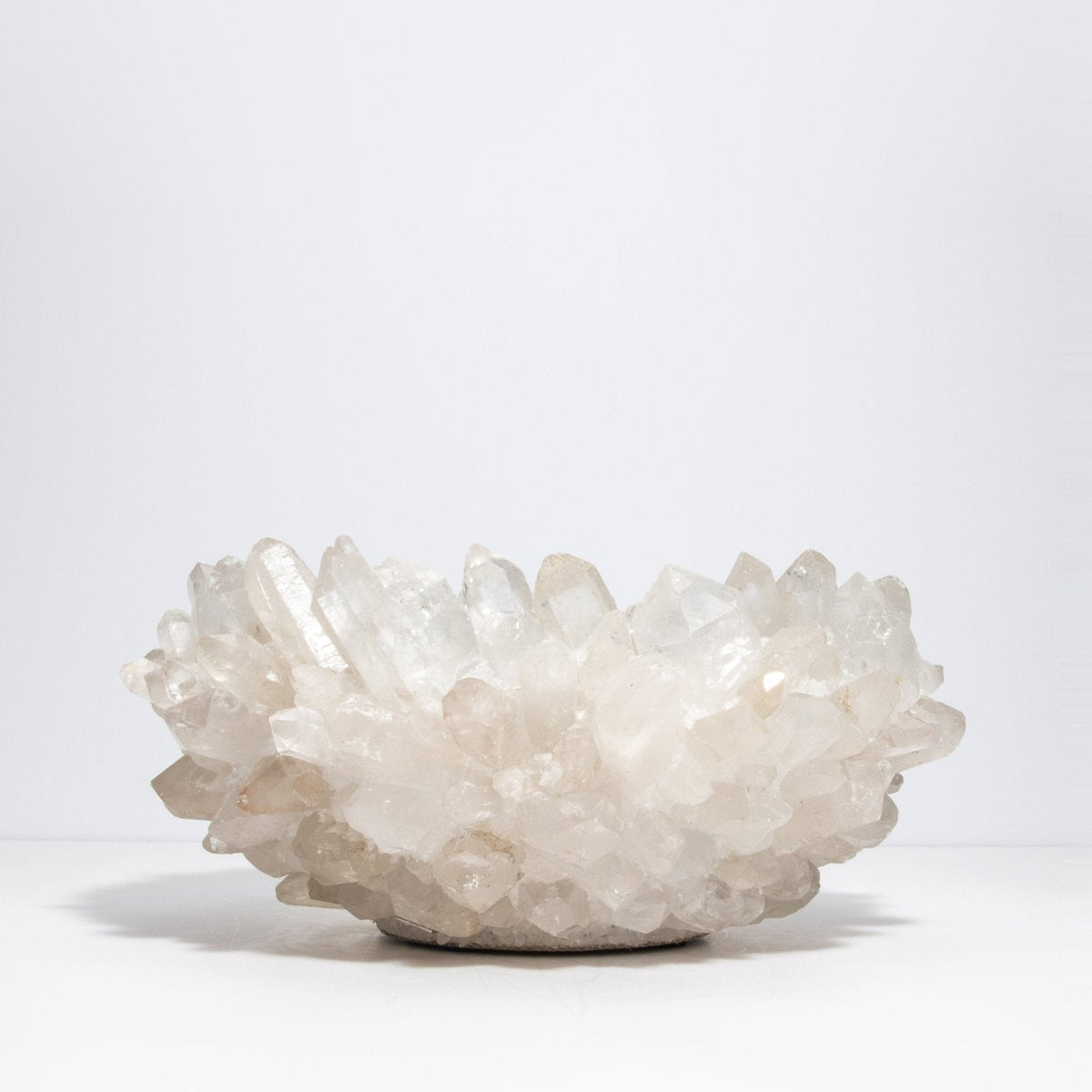 Classic Bowl in Clear Quartz by Kathryn McCoy