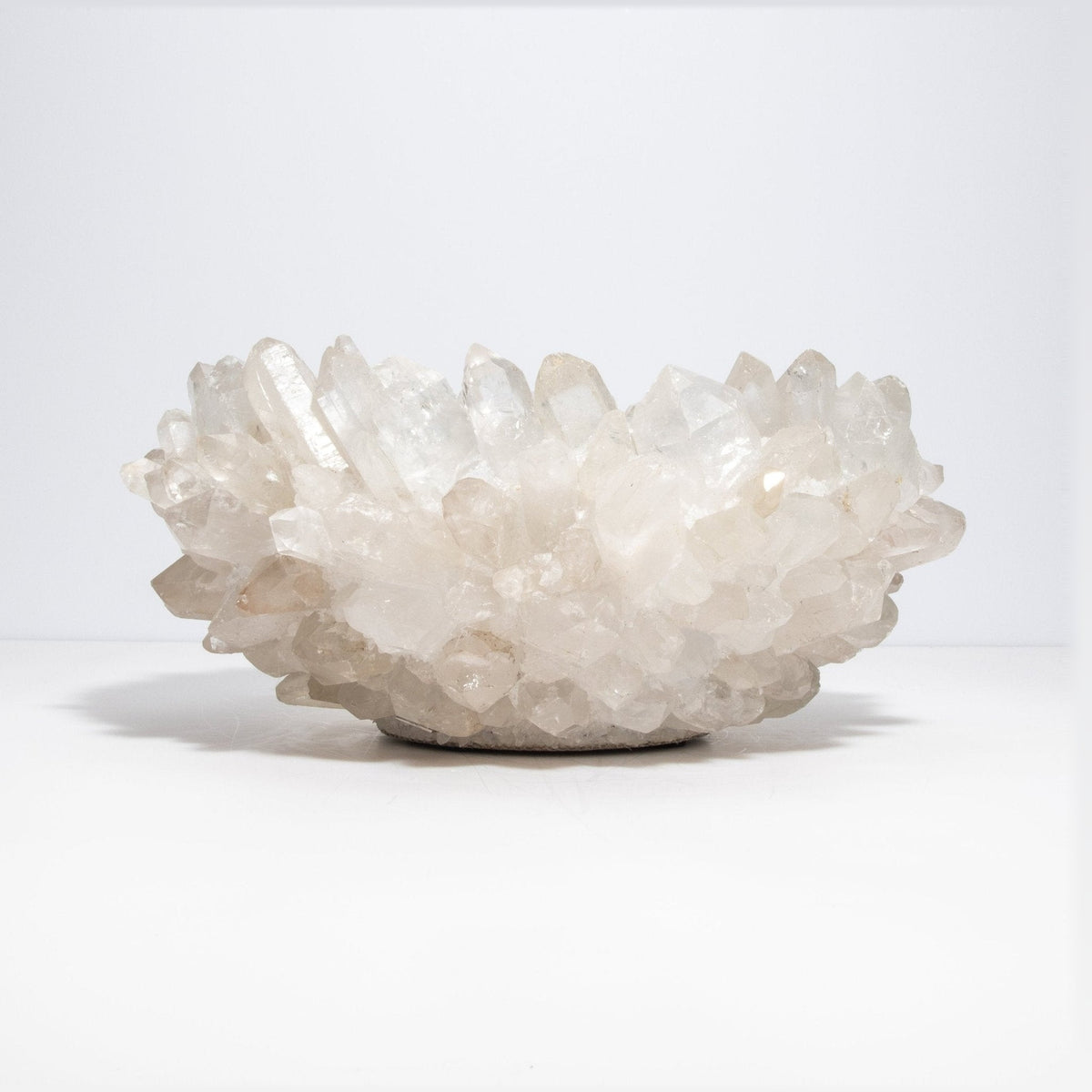 Classic Bowl in Clear Quartz by Kathryn McCoy