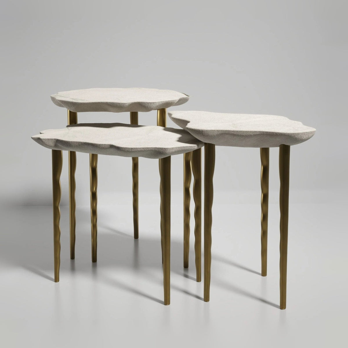 Cloud Nesting Side Tables by R&Y Augousti