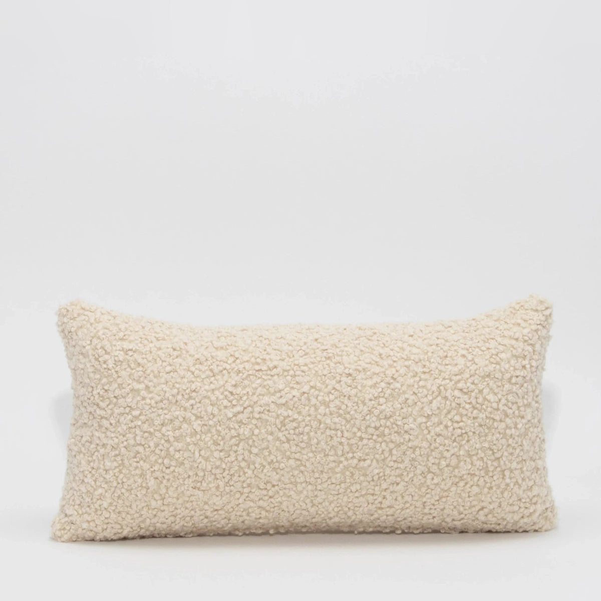 Cream Boucle Kidney Pillow