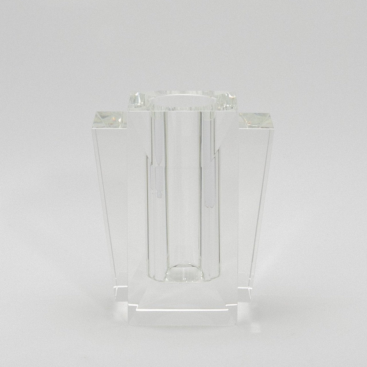 Crystal Fins Vase by KA Glass