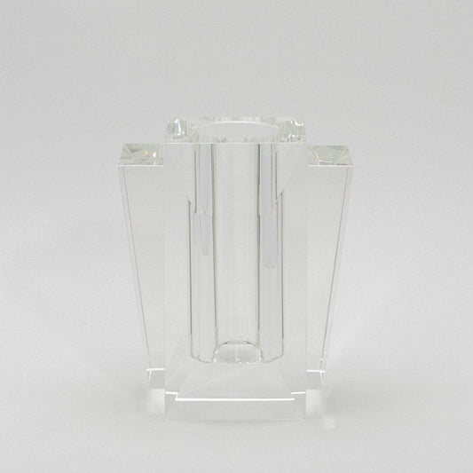 Crystal Fins Vase by KA Glass