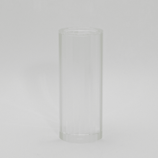 Crystal Stripe Pillar by KA Glass