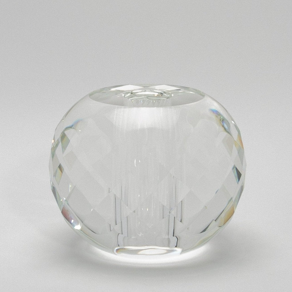 Crystal Water Vase by KA Glass