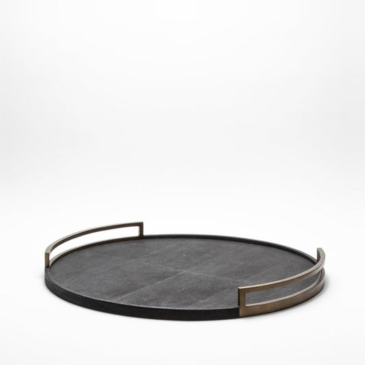 Extra Large Tray in Shagreen by R&Y Augousti