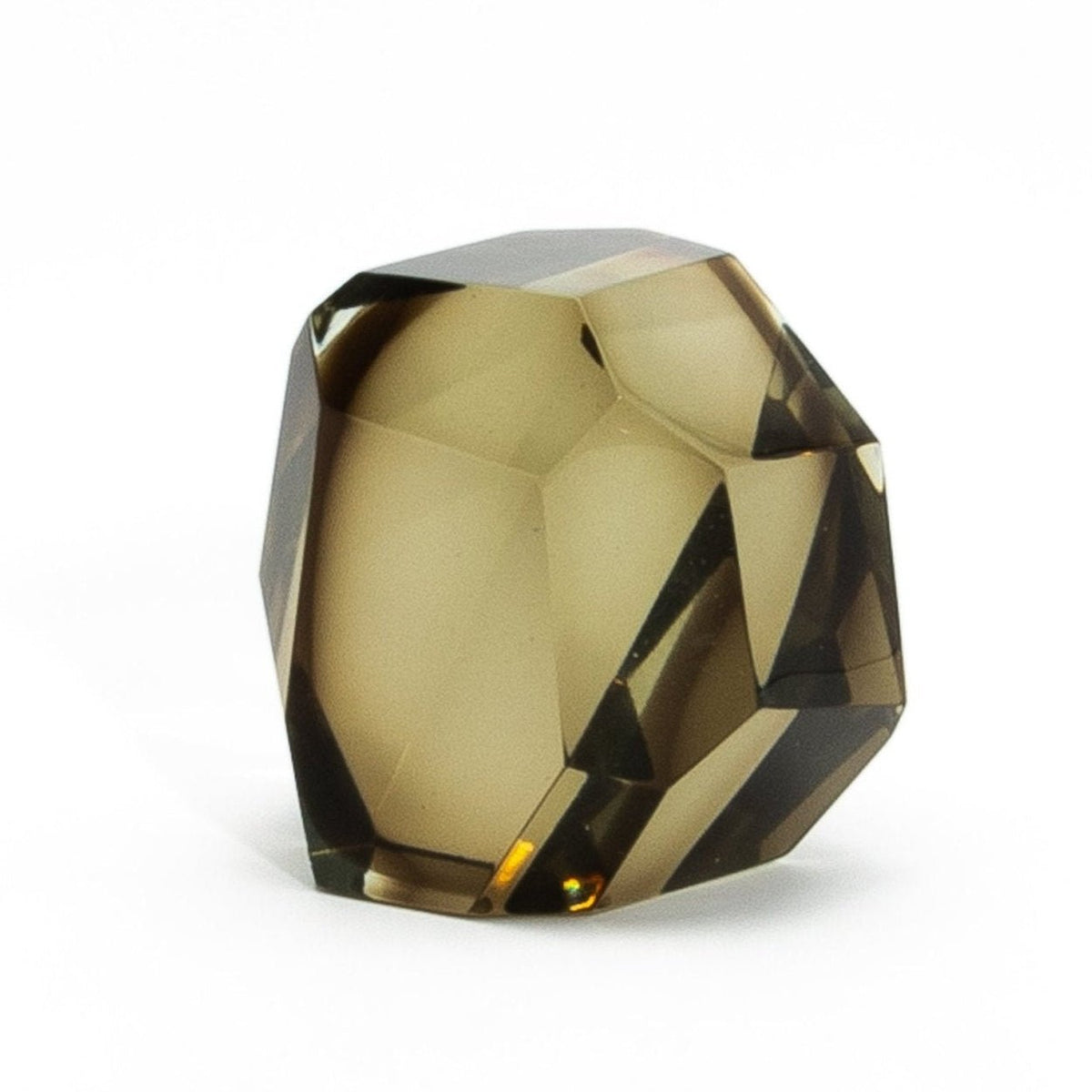 Hand-Blown Murano Diamond Sculpture