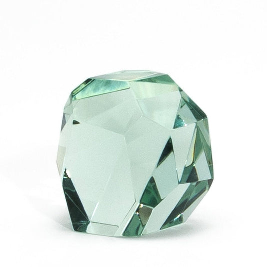 Hand-Blown Murano Diamond Sculpture