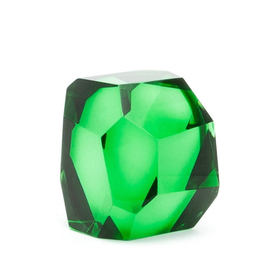 Hand-Blown Murano Diamond Sculpture