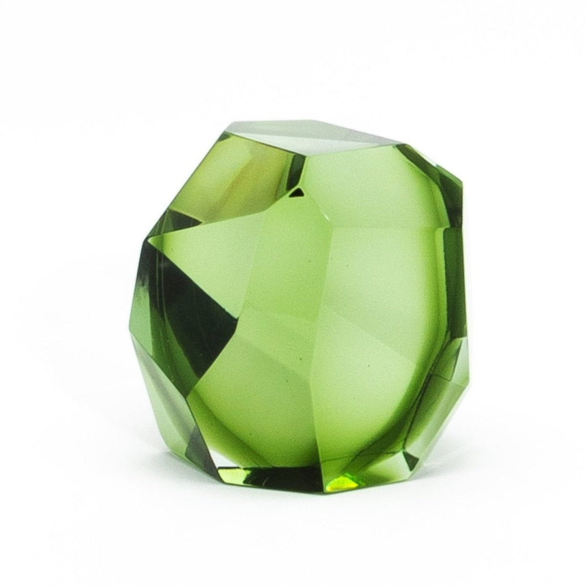 Hand-Blown Murano Diamond Sculpture