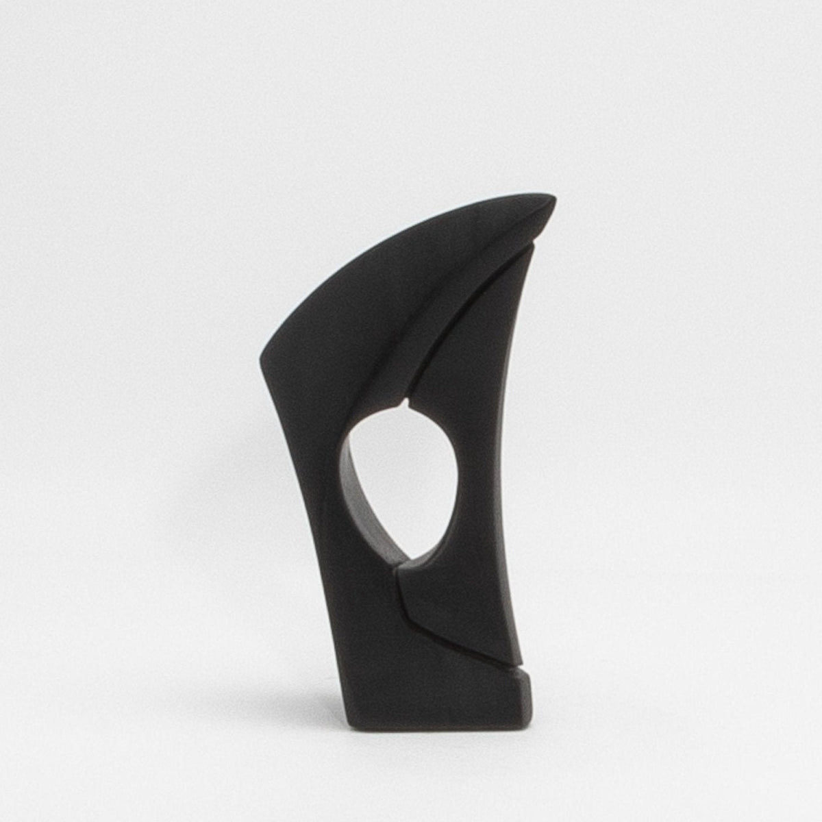 Golden Ratio Sculpture in Black Oak by Patrick Coard Paris