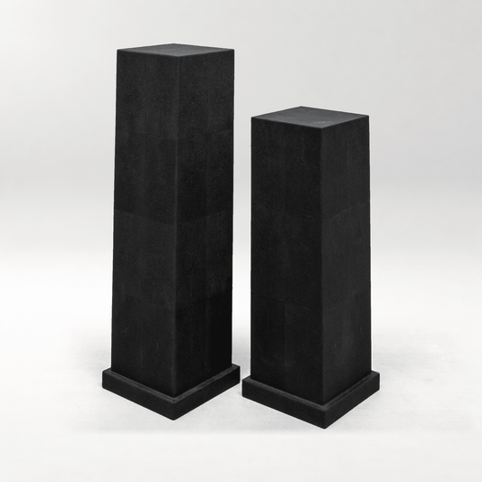Modern Classic Shagreen Columns by R&Y Augousti