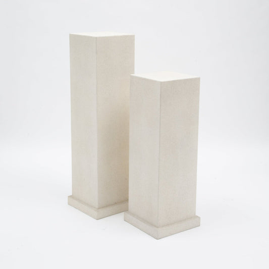 Modern Classic Shagreen Columns by R&Y Augousti