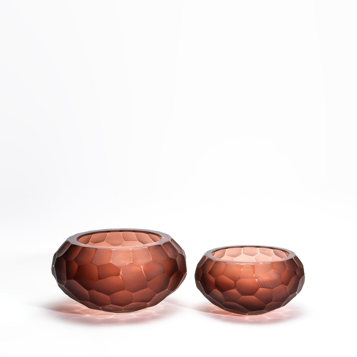 Murano Battuto Bowl in Light Amaretto at MOGUL