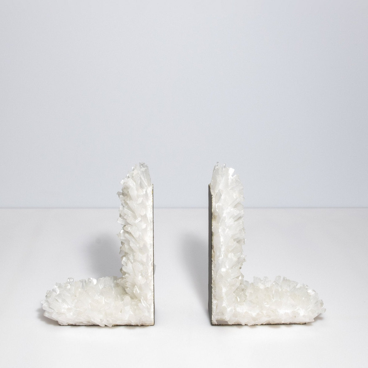 Book Ends in Selenite Large at MOGUL