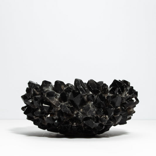 Classic Bowl in Black Quartz by Kathryn McCoy at MOGUL