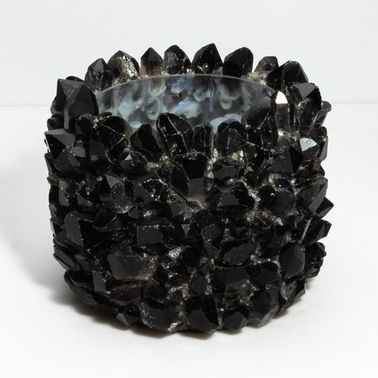 Planter Bowl Grande in Black Quartz by Kathryn McCoy at MOGUL