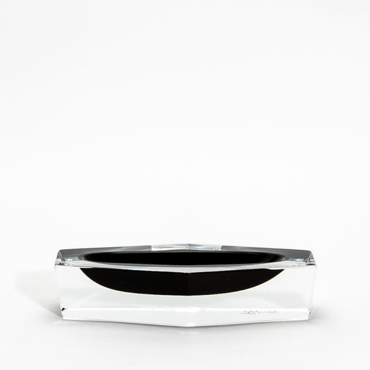 Murano Ashtray in Onyx Black at MOGUL