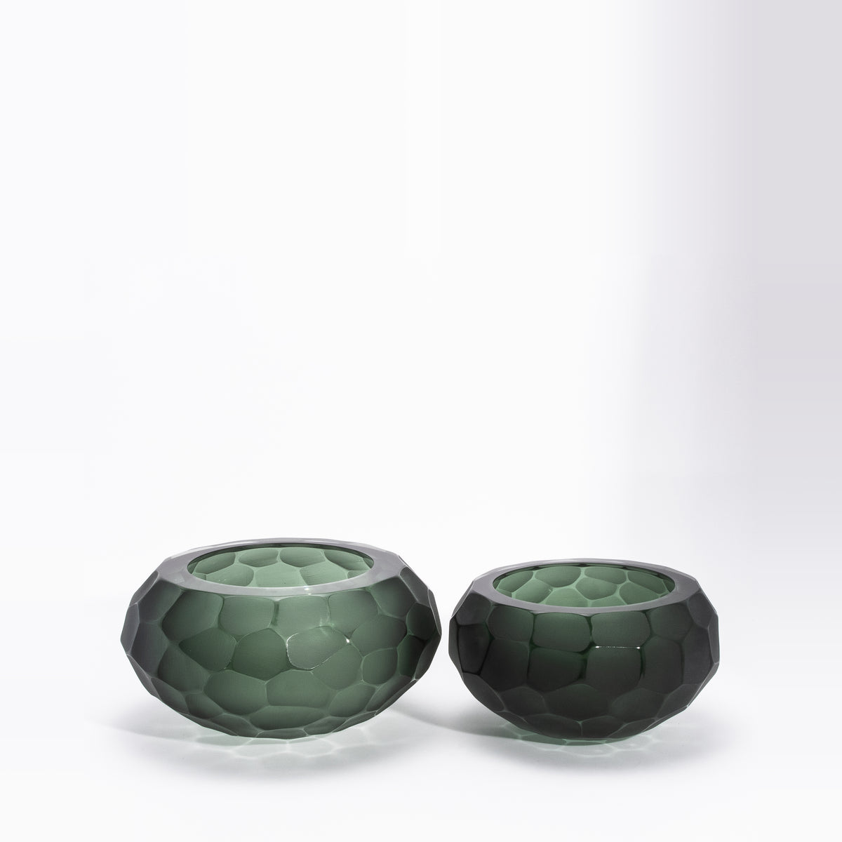 Murano Bowl in Eucalyptus Green at MOGUL