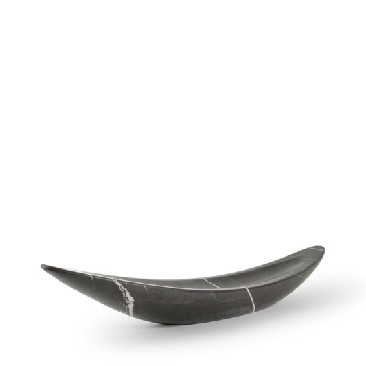 Large Ornament Centerpiece Gondola in Pietra Grey by Barberini & Gunnell at MOGUL
