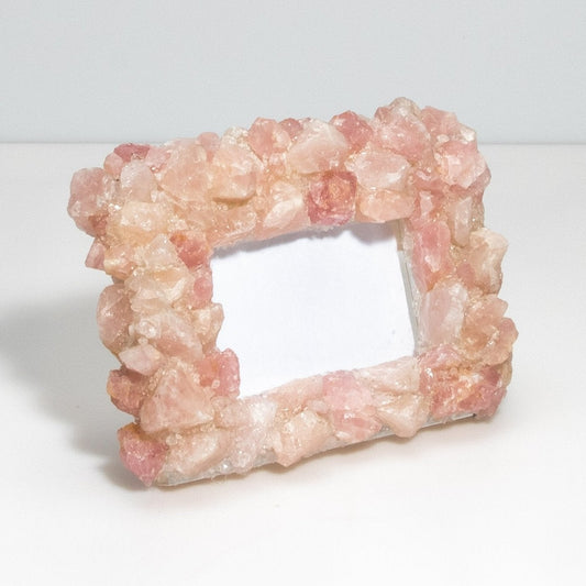 Picture Frame Horizontal Pink Quartz by Kathryn McCoy at MOGUL