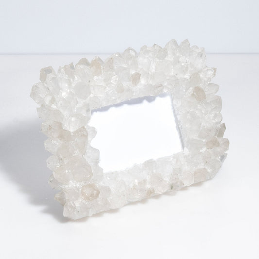 Picture Frame Horizontal White Quartz at MOGUL