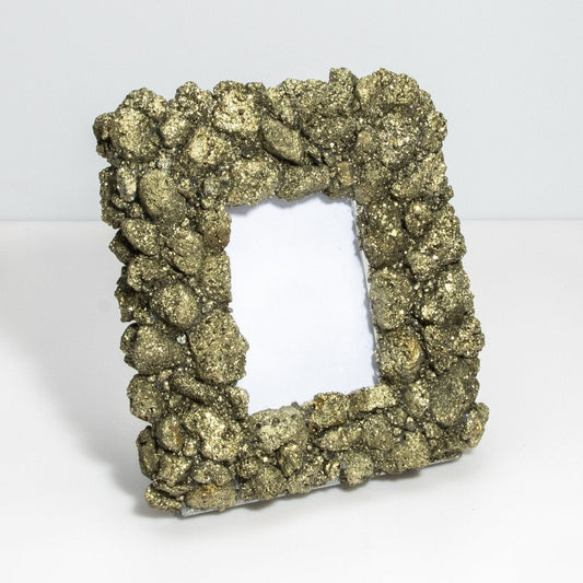 Picture Frame Large Vertical Pyrite by Kathryn McCoy at MOGUL