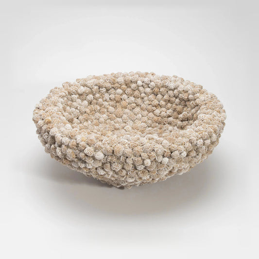 Inside-Out Bowl in Desert Rose Selenite at MOGUL