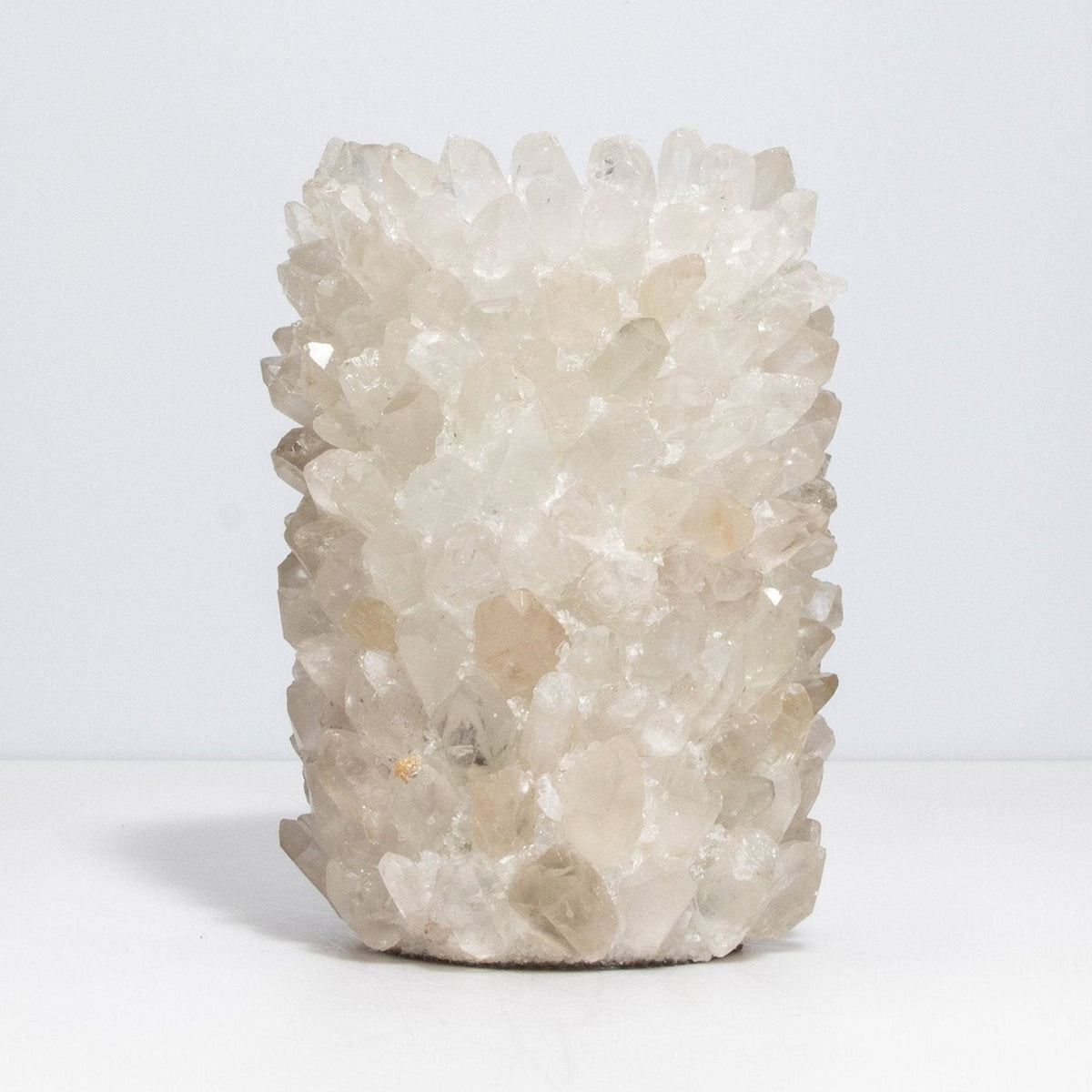 Vase in Clear Quartz by Kathryn McCoy at MOGUL