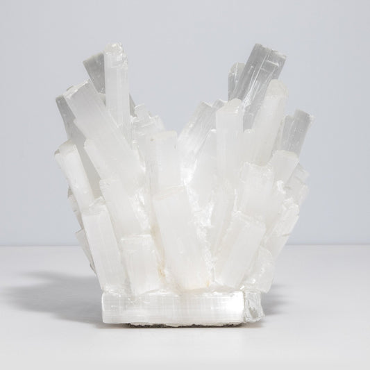 Votive Holder in Selenite by Kathryn McCoy at MOGUL