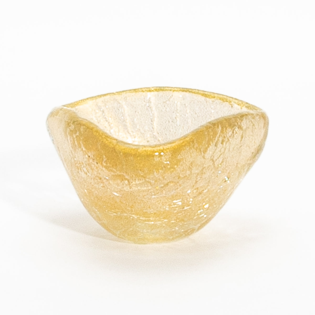 Murano Bowl with 24-Karat Gold Flecks at MOGUL