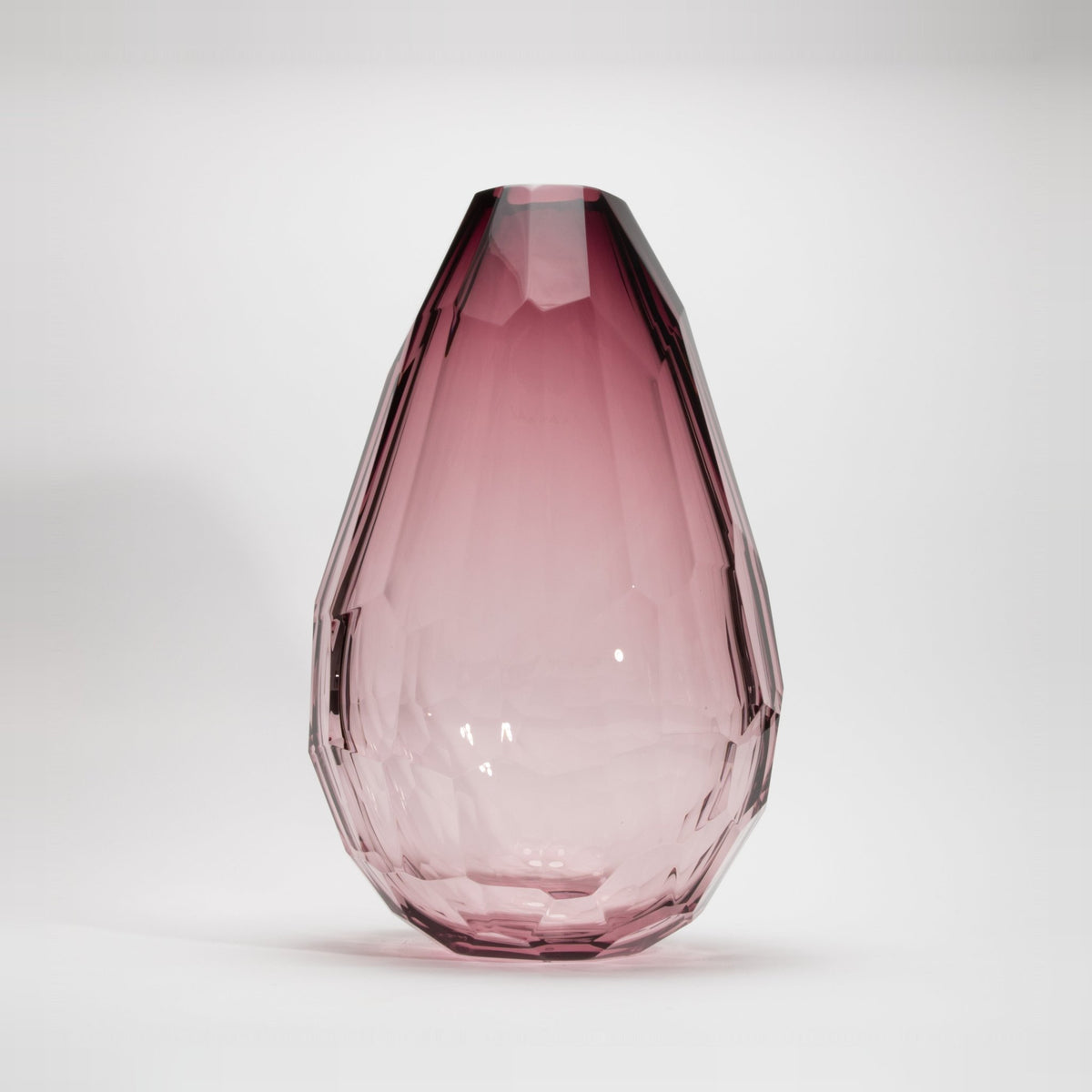 Murano Barrel Vase in Amethyst Extra Tall