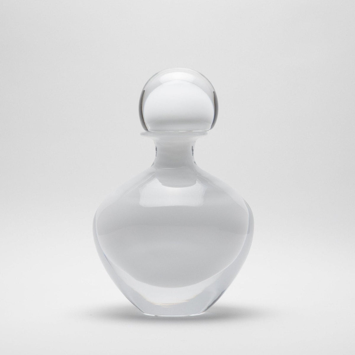 Murano Bottle Crystal White M