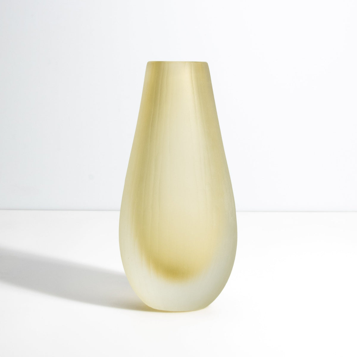 Murano Canetto Vase in Gold