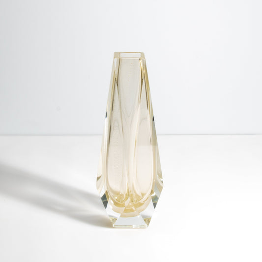 Murano Goccia vase with 24-Karat Gold Flecks