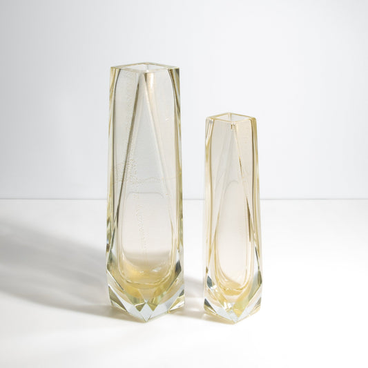 Murano Goccia Vase with 24-Karat Gold Flecks