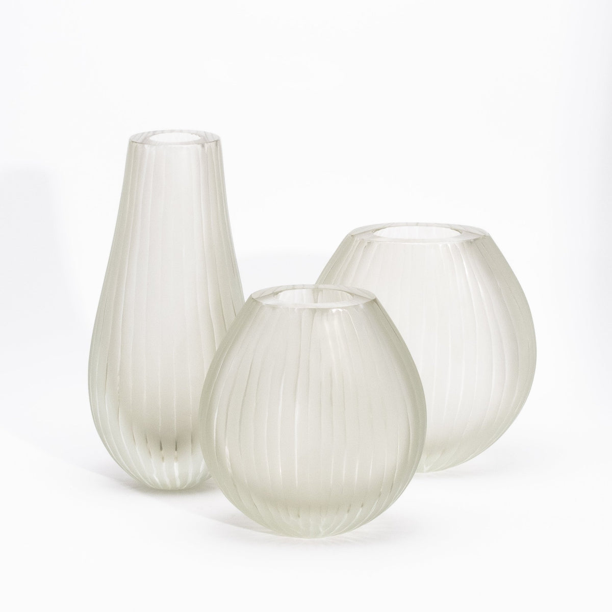 Murano Supreme Vase in Citrine