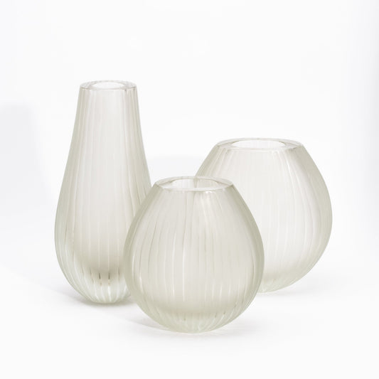 Murano Supreme Vase in Citrine