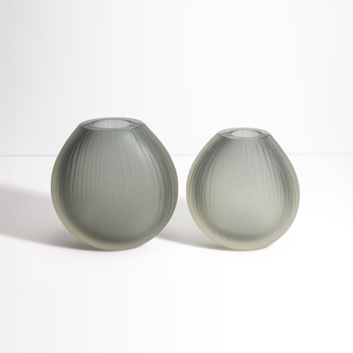 Murano Supreme Vase in Grey