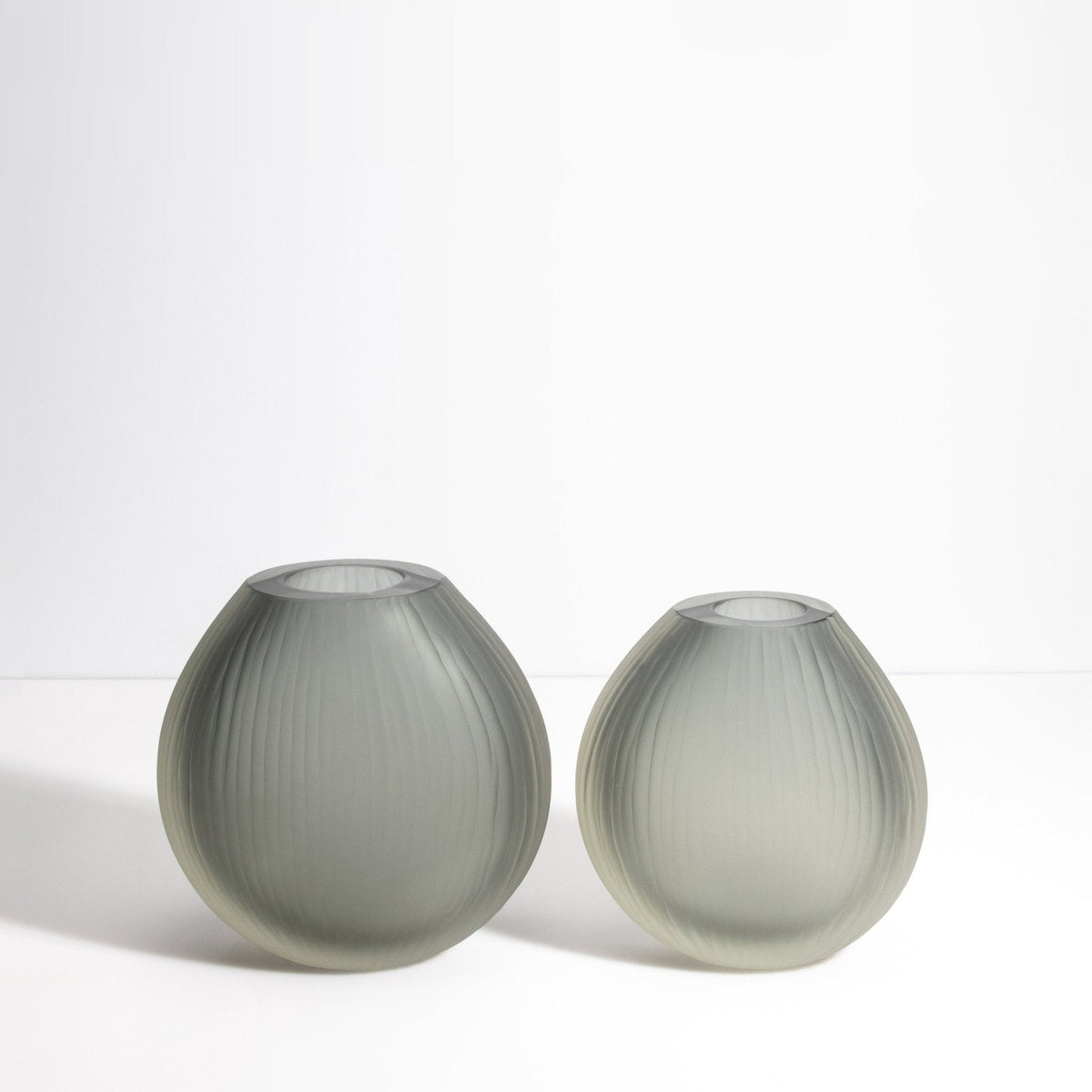 Murano Supreme Vase in Grey