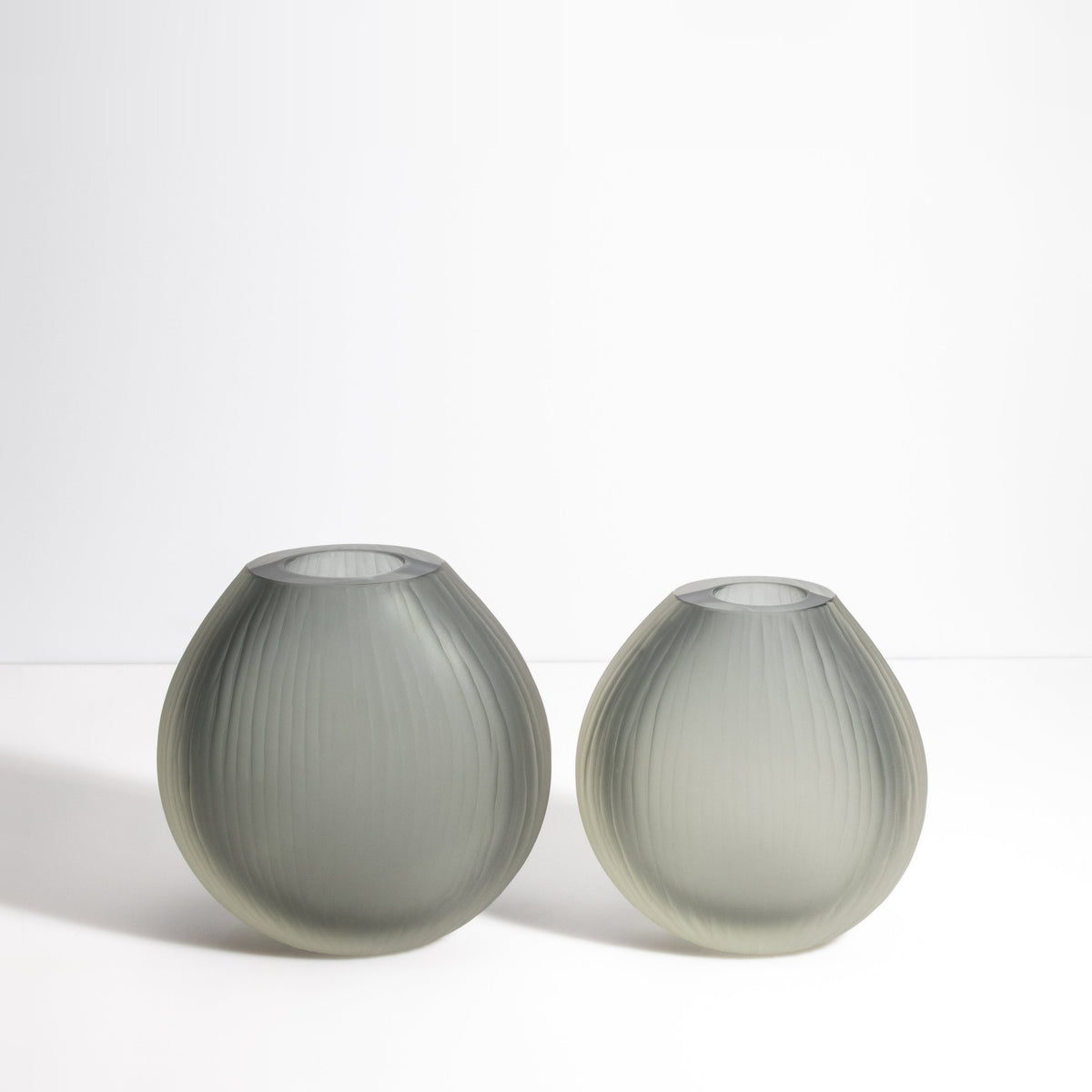 Murano Supreme Vase in Grey