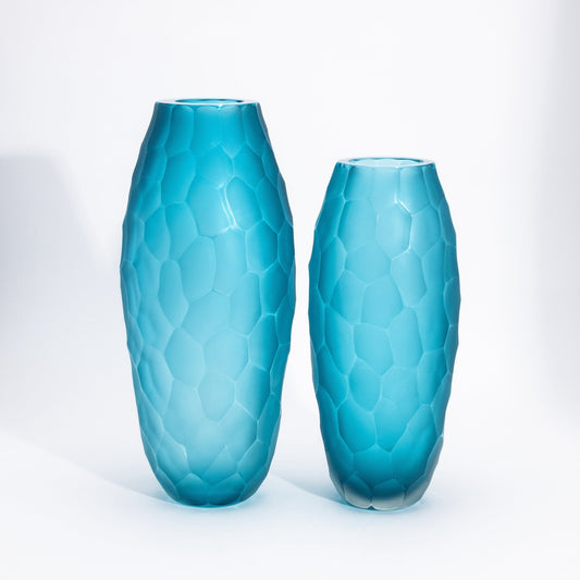 Murano Vase in Aquamarine